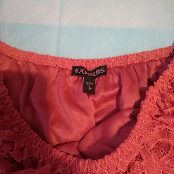 NWOT Express Lace Crop Top - Size S/P - Picture 7 of 8